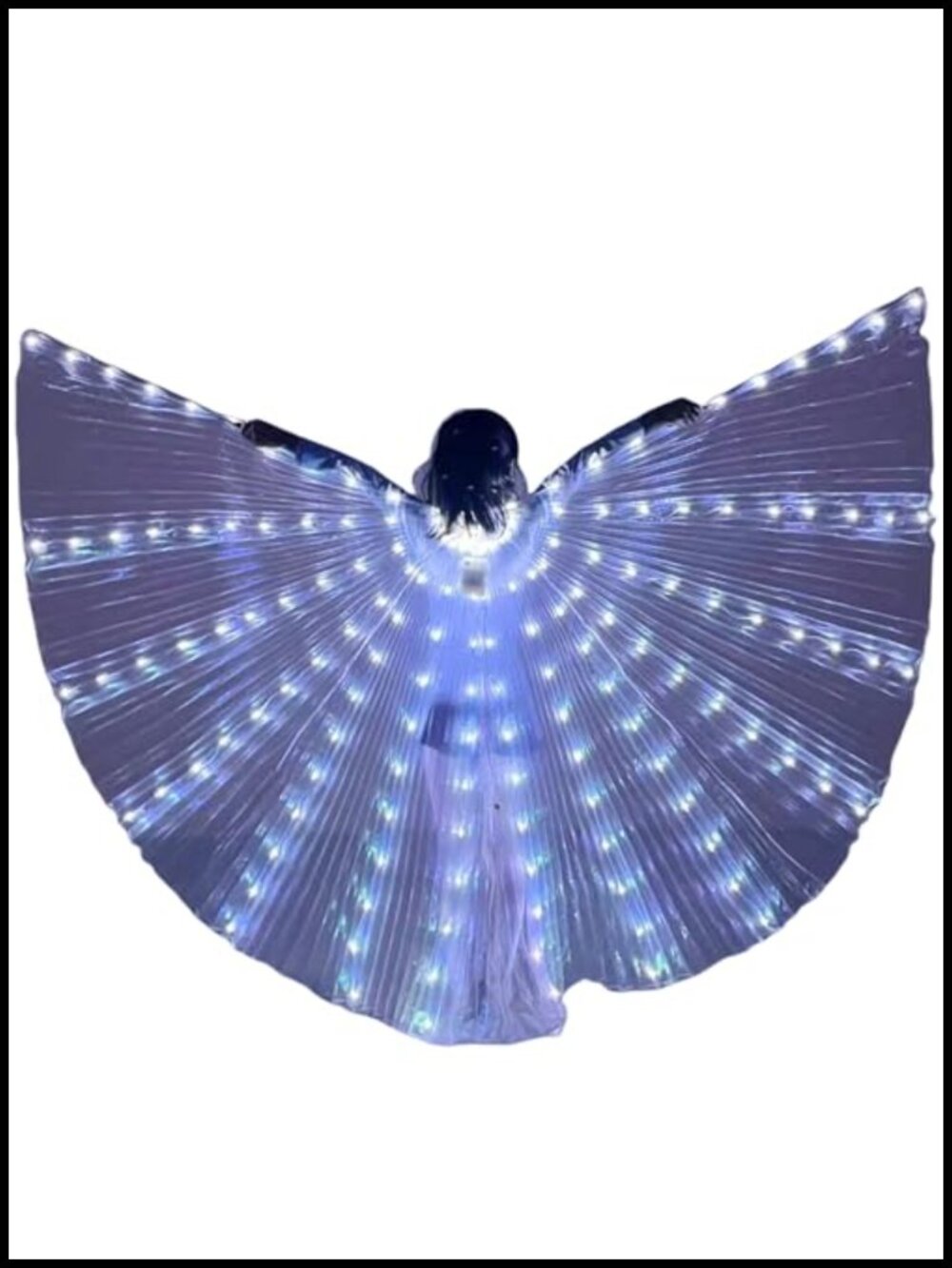 Light Up Fairy Wings LED Costume Dance Festival Party